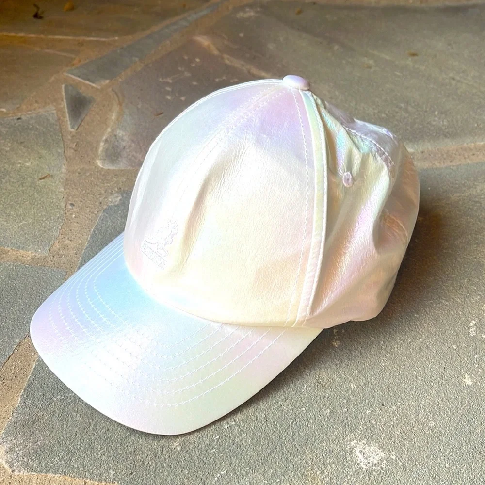 New🌟Kangol Foiled Waterproof Baseball Cap - Moonstone